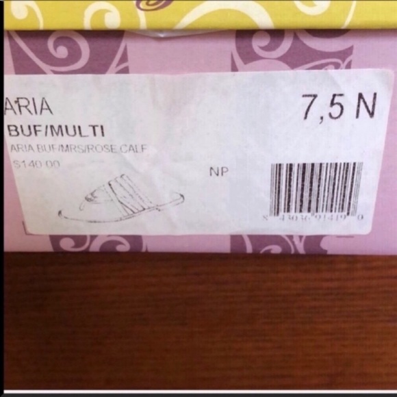 EUC Brighton multi color sandal. SZ 7.5N. - Picture 6 of 7